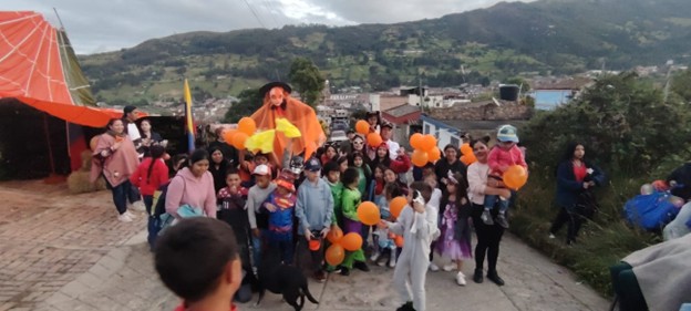 Celebración del Día de los Niños en Mongua